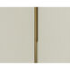 Paloma High Gloss Cream Bar Cabinet